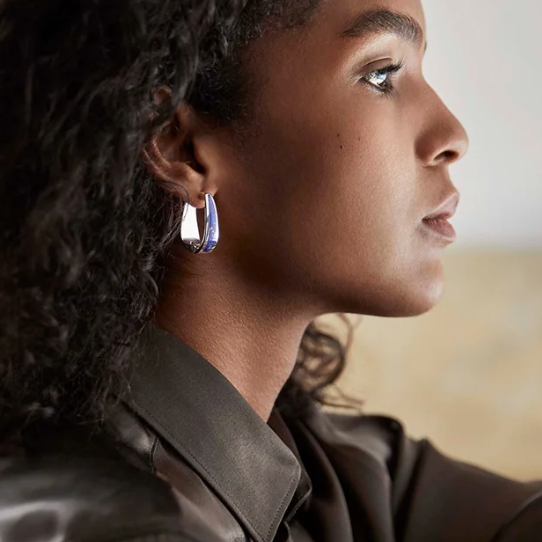 Sterling Silver Lapis Lazuli Earrings