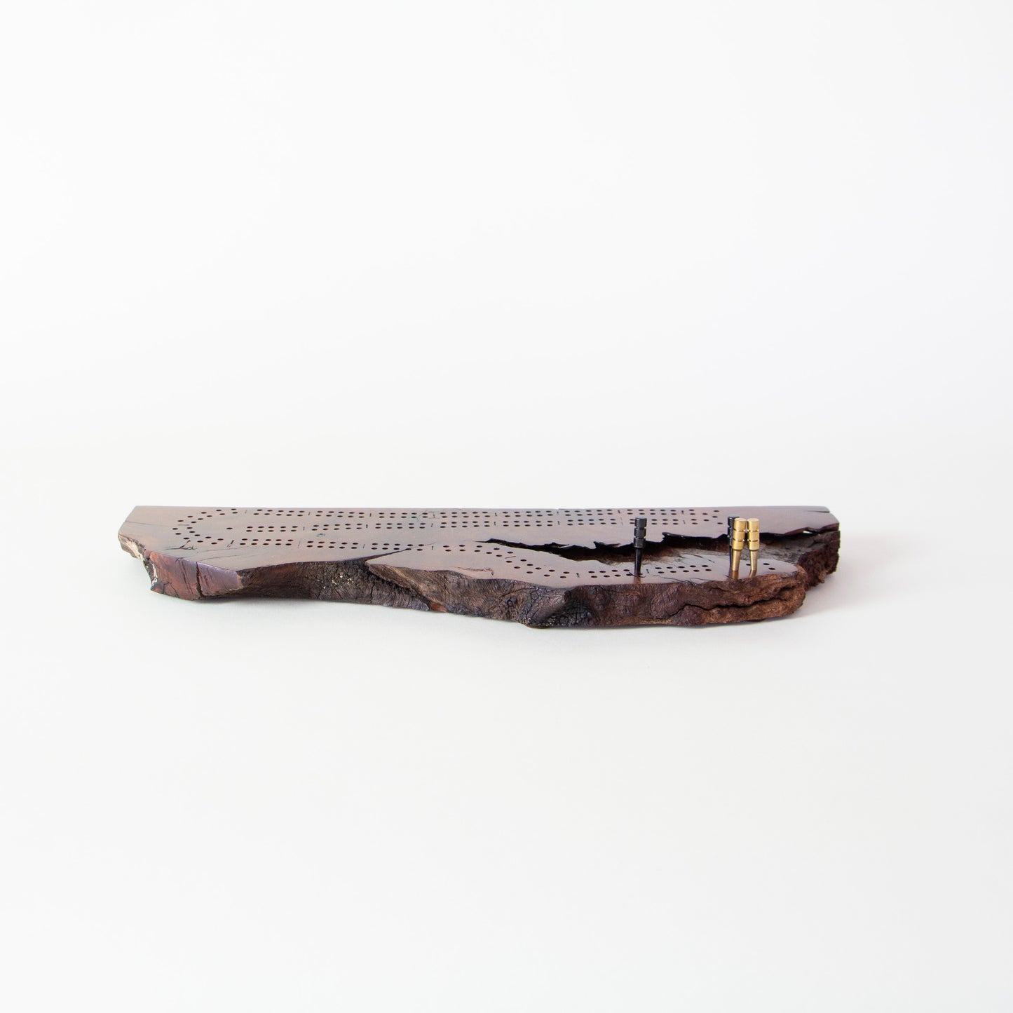 Handmade Cribbage Board | Manzanita Root Burl