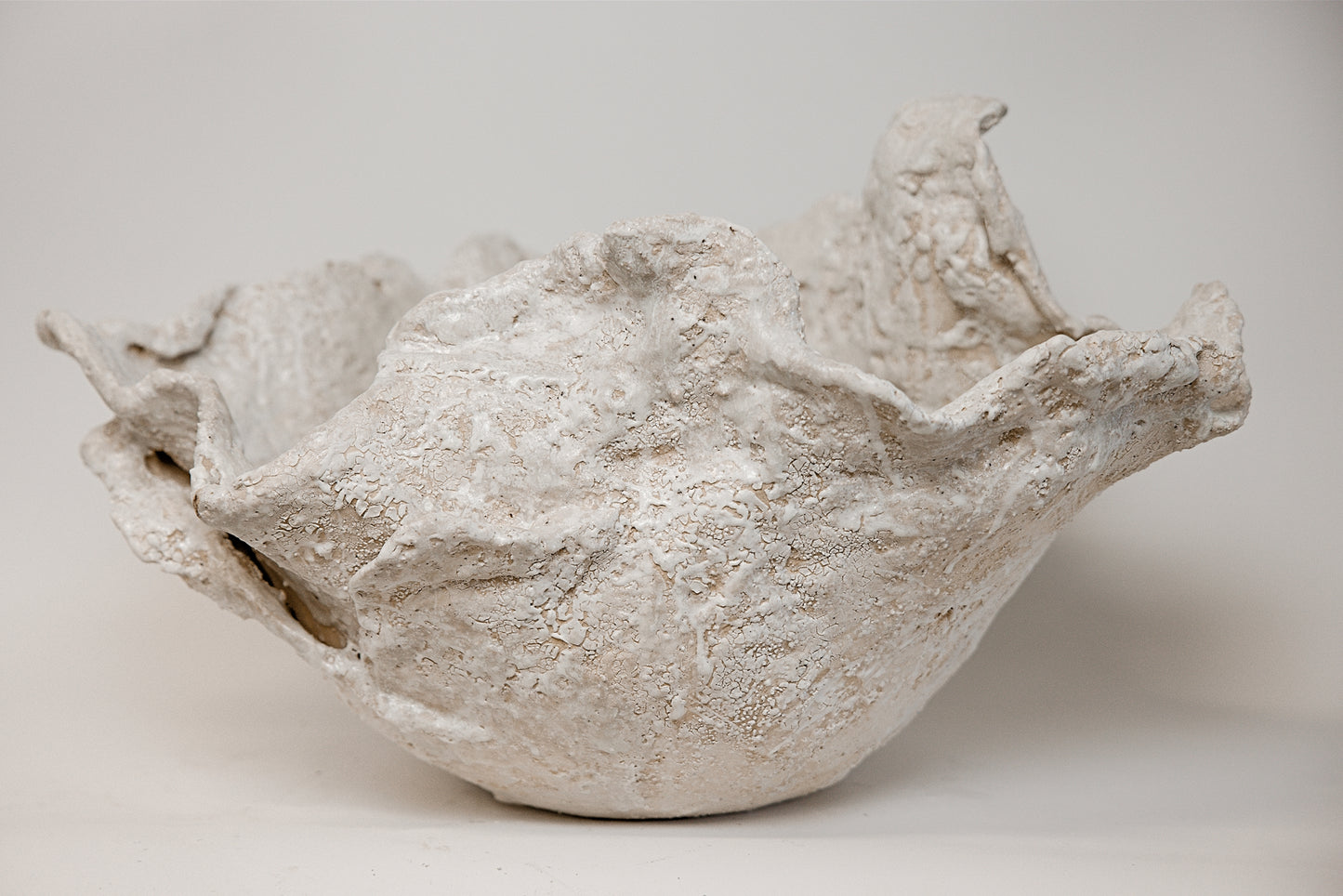White Reef Series Open Vessel | XLarge | The Shine Studios