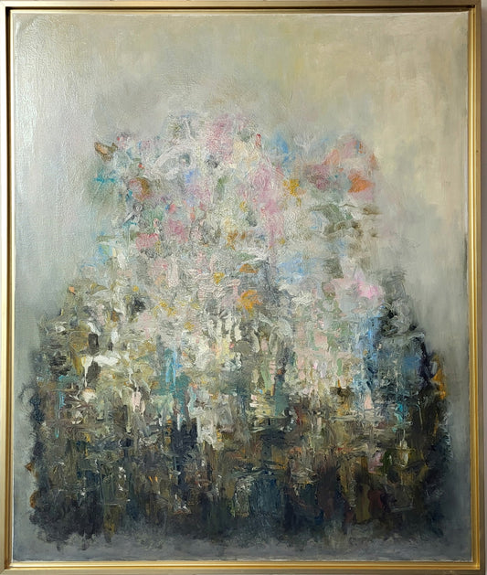 Fragile Monsters Series #321 | Framed Oil Painting by Lynn Christian