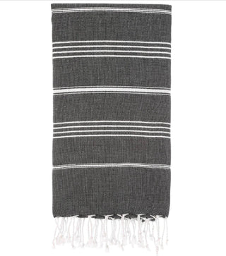 Black turkish towel 