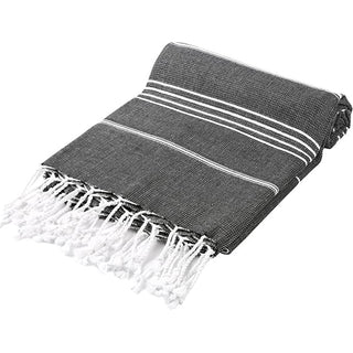 Black turkish towel 