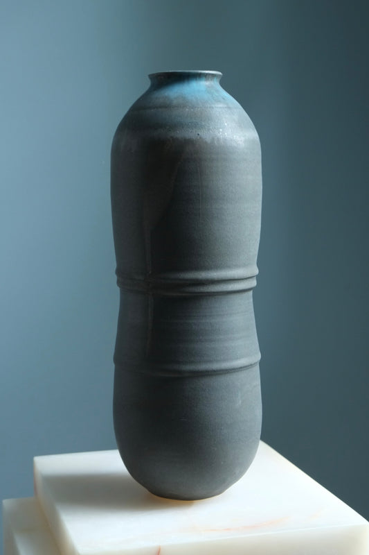 Rupture in Abstract IV Ceramic Vase | Erin Banta Wilford Ceramics