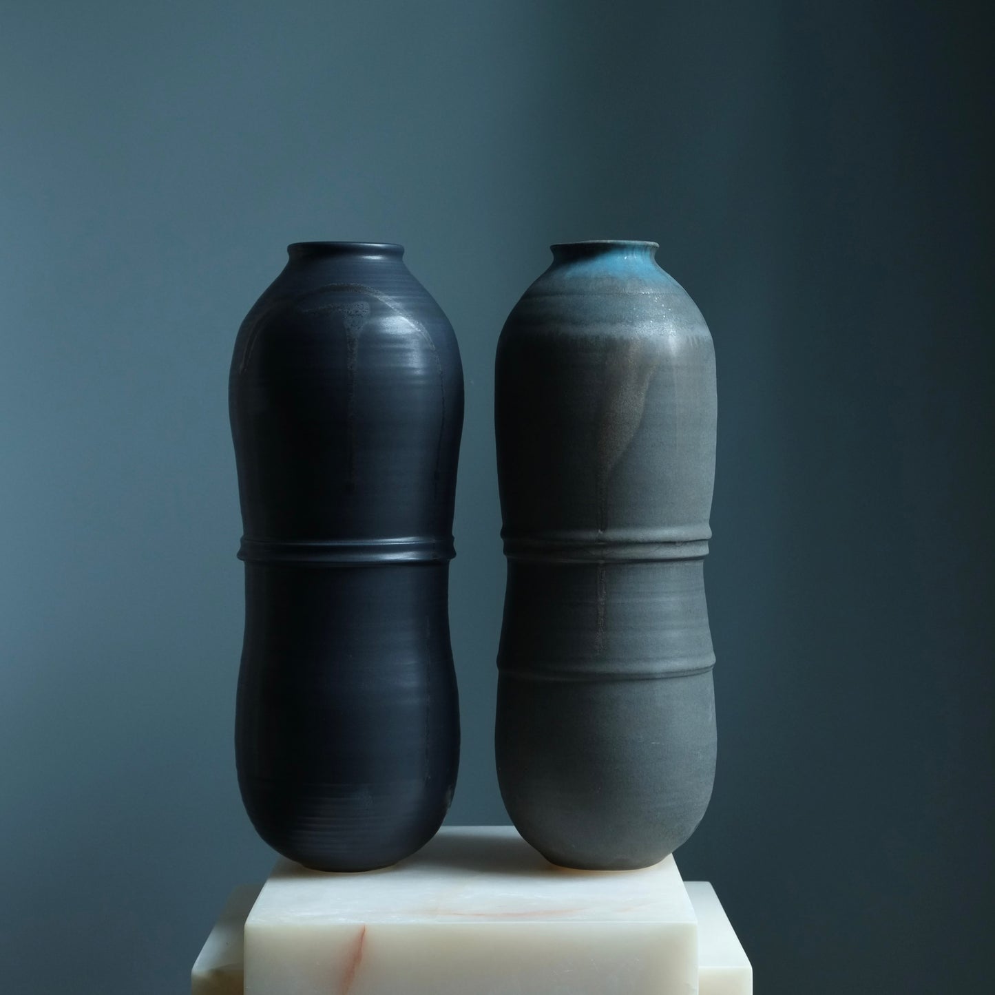 Rupture in Abstract IV Ceramic Vase | Erin Banta Wilford Ceramics