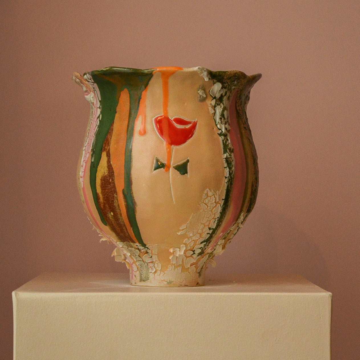 Sasha Court |  Don't Worry Baby Ceramic Vase