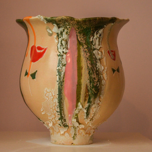Sasha Court |  Don't Worry Baby Ceramic Vase