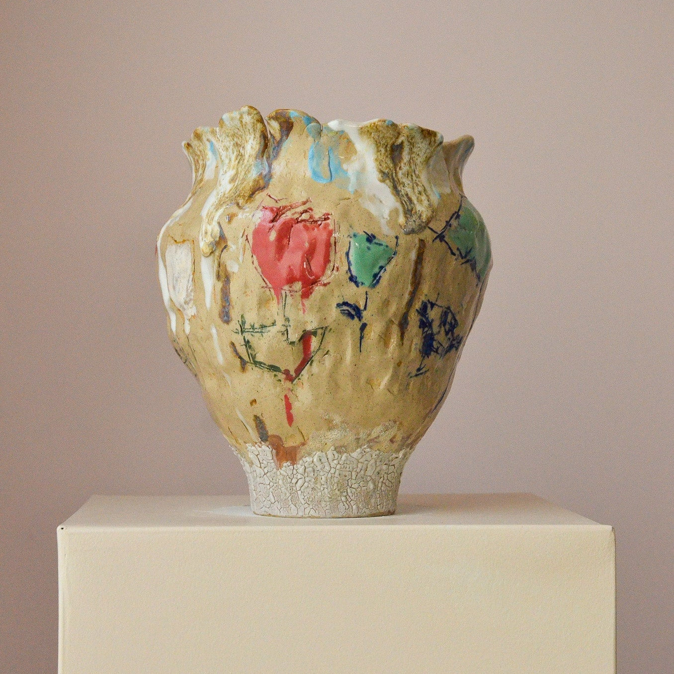 Sasha Court | Honey, I'm Home Ceramic Vase