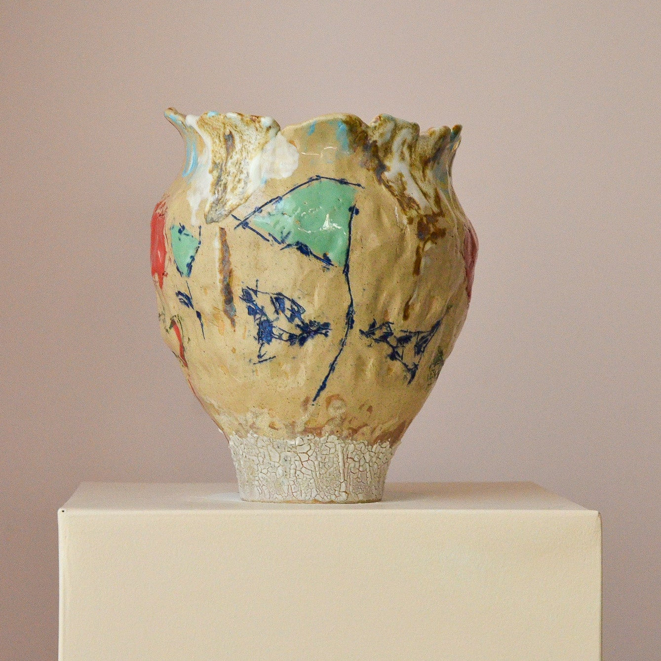 Sasha Court | Honey, I'm Home Ceramic Vase