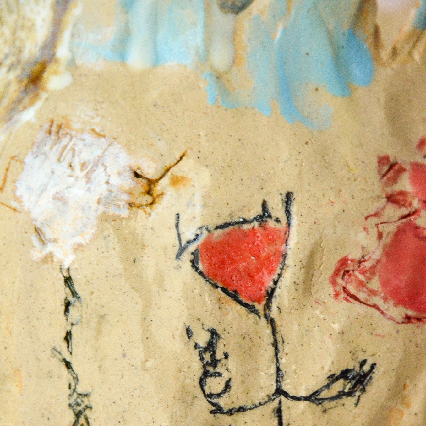 Sasha Court | Honey, I'm Home Ceramic Vase