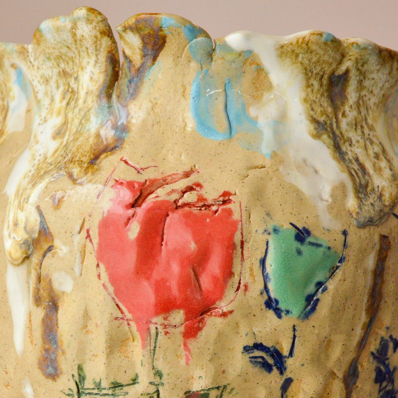 Sasha Court | Honey, I'm Home Ceramic Vase