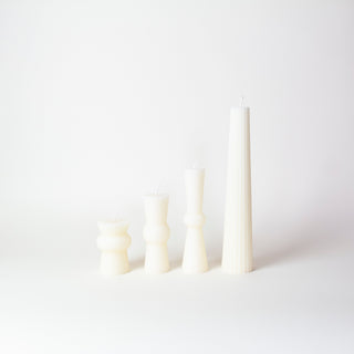 Greentree Fluted Pillar Candle