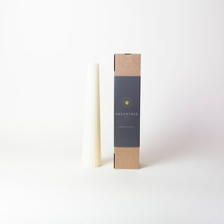 Greentree Fluted Pillar Candle