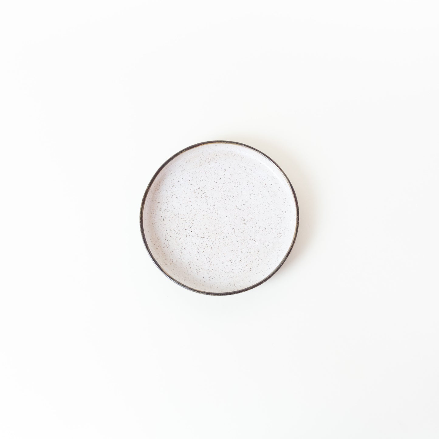 Speckled Coupe Plates set of 4 | Sarah Mijares Fick
