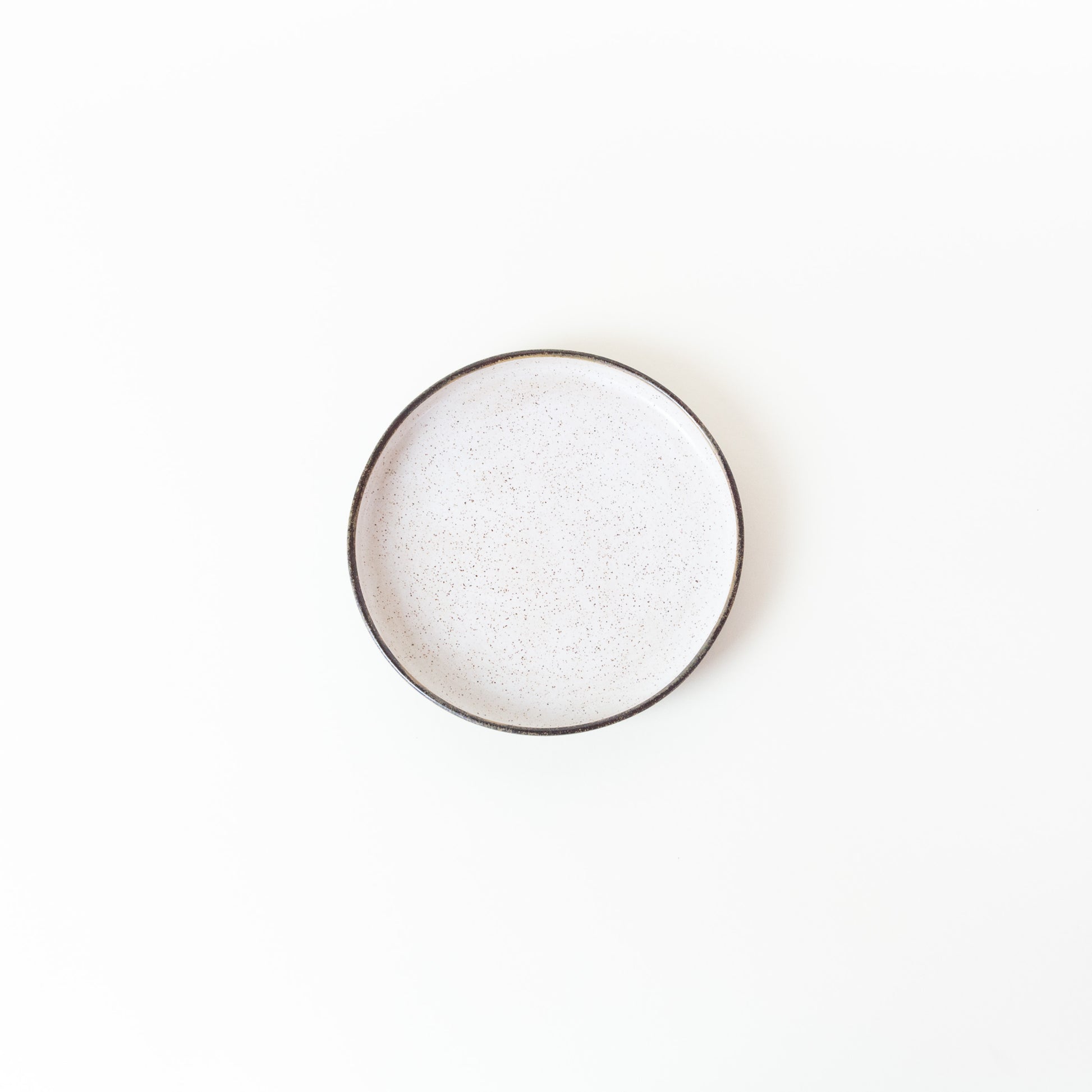 Speckled Coupe Plates set of 4 | Sarah Mijares Fick