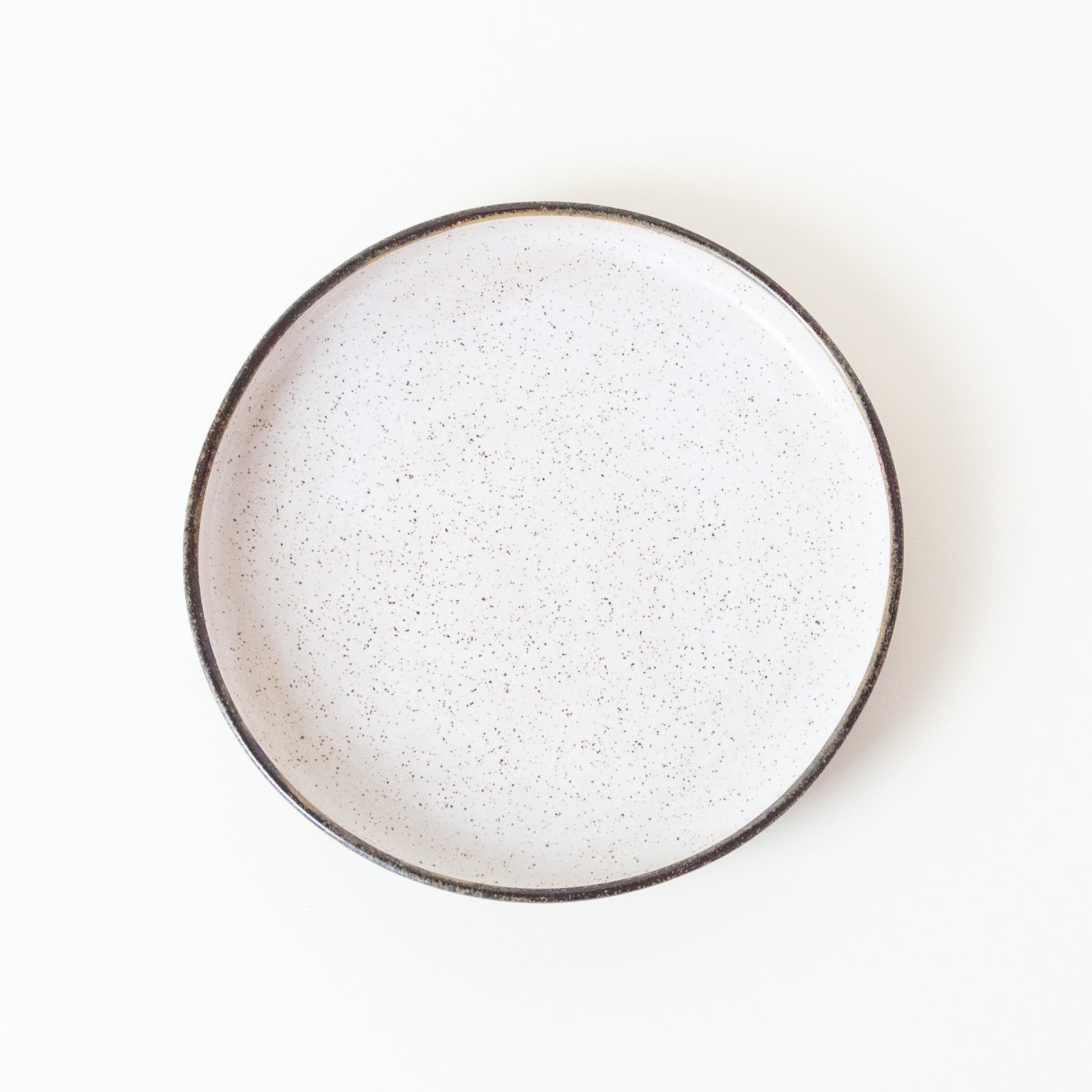 Speckled Coupe Plates set of 4 | Sarah Mijares Fick