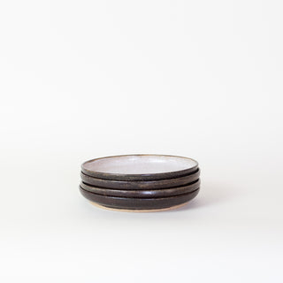 Speckled Coupe Plates set of 4 | Sarah Mijares Fick