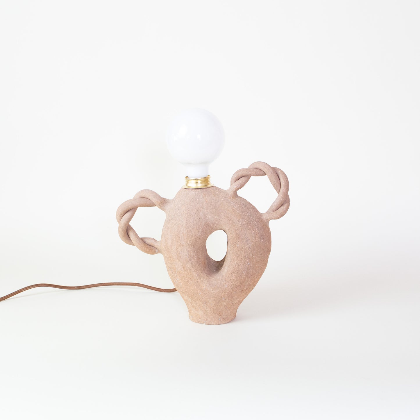 Clandestine Céramique | Twisted Table Lamp