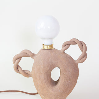 Clandestine Céramique | Twisted Table Lamp