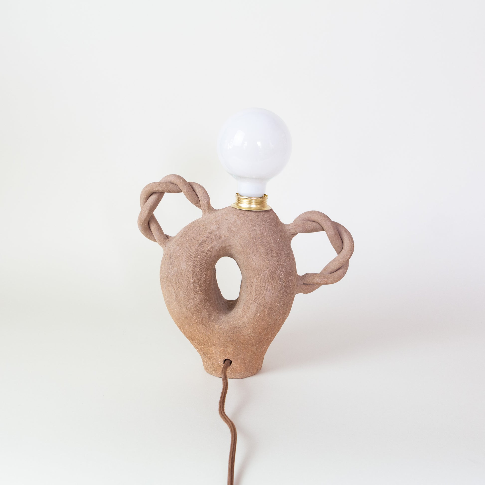 Clandestine Céramique | Twisted Table Lamp