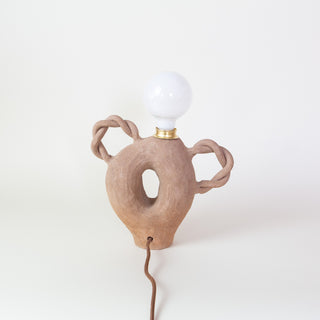 Clandestine Céramique | Twisted Table Lamp