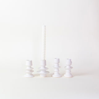 Sculptural Ceramic Candlestick Holder