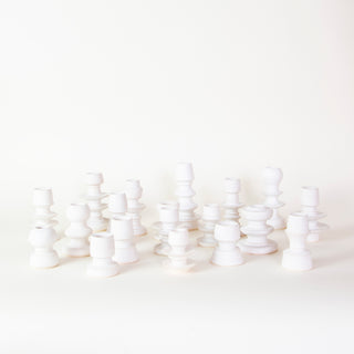 Sculptural Ceramic Candlestick Holder