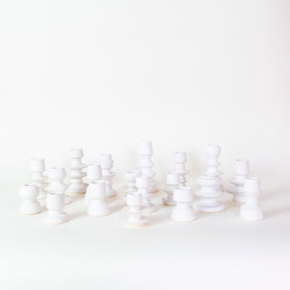 Sculptural Ceramic Candlestick Holder