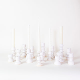 Sculptural Ceramic Candlestick Holder
