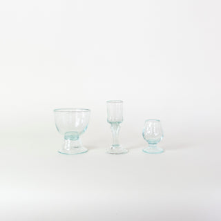 Recycled Glass Goblet group shot