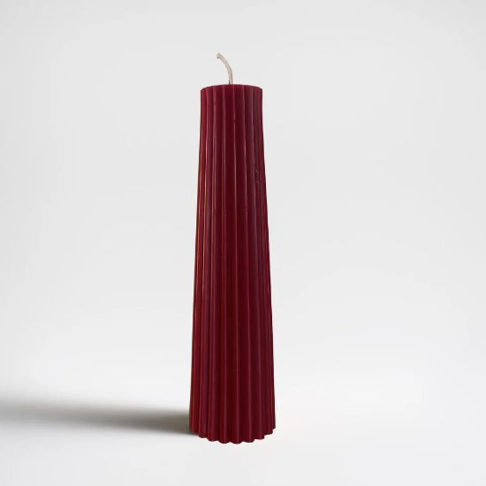 Greentree_Petite_Fluted_Pillar_Candle_WildPlum