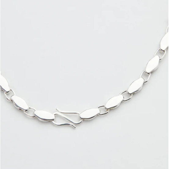 Sterling Silver Chain Necklace by Luz Ortiz New York