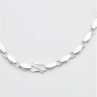 Sterling Silver Chain Necklace by Luz Ortiz New York