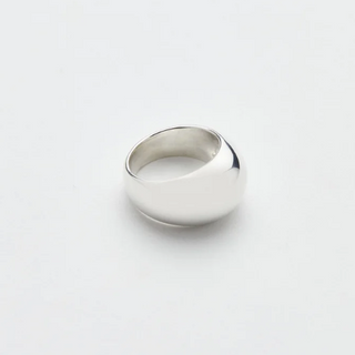 Sterling Silver Dome Ring by Luz Ortiz New York