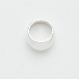 Sterling Silver Dome Ring by Luz Ortiz New York