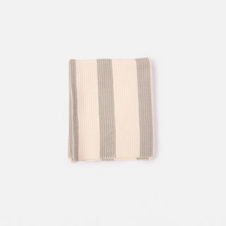 grey stripped tea towel 