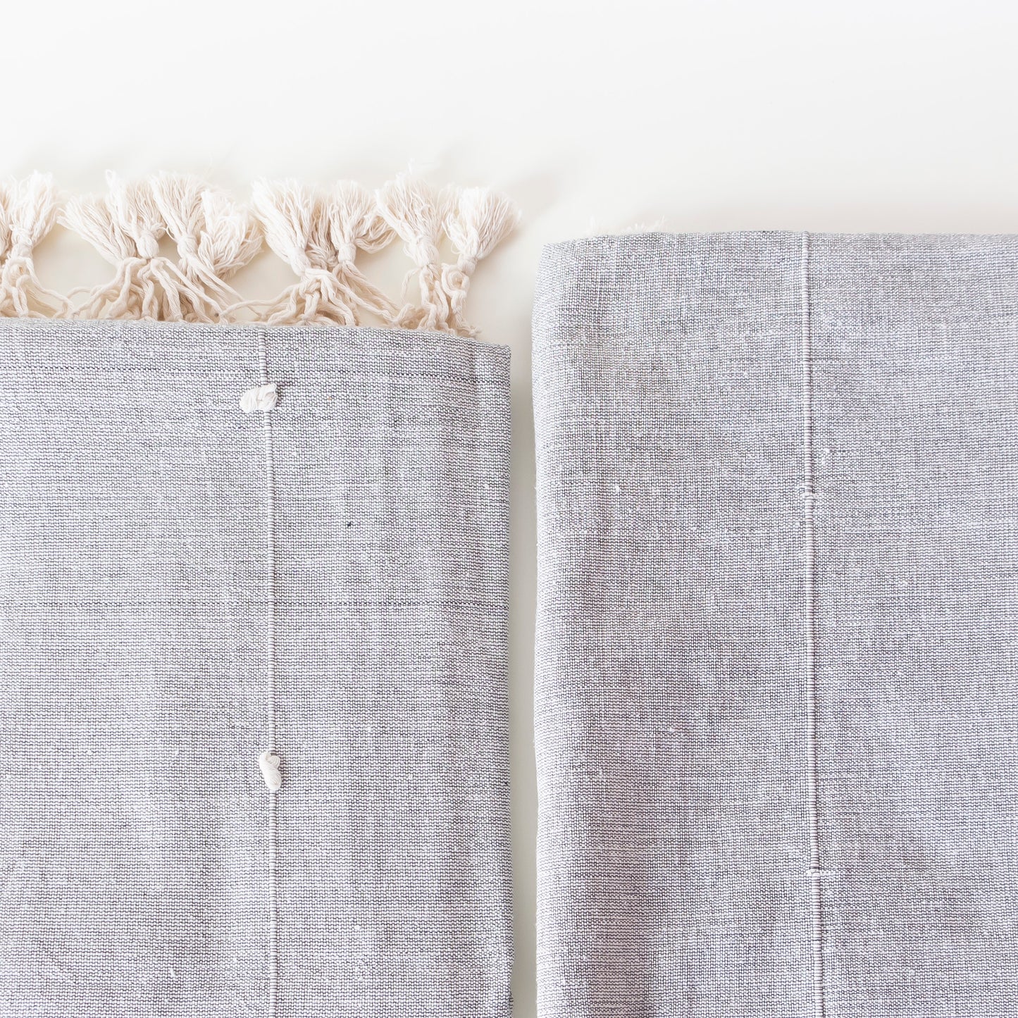 Oaxacan King Cotton Coverlet | Dots + Tassels