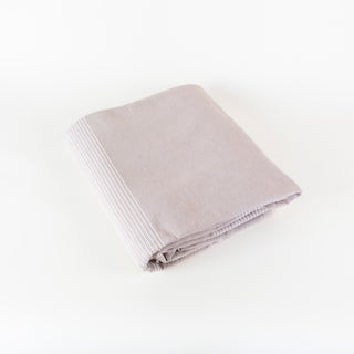 Oaxacan King Cotton Coverlet | Stripes + Tassels
