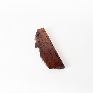 Handmade Cribbage Board | Manzanita Root Burl