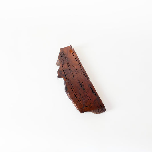 Handmade Cribbage Board | Manzanita Root Burl