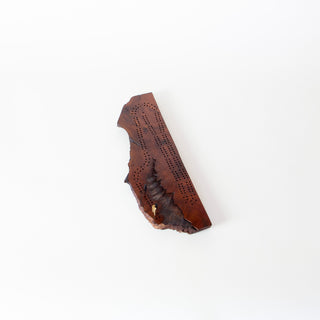 Handmade Cribbage Board | Manzanita Root Burl
