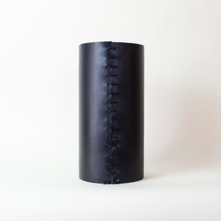 Leather Wrapped Vase | Made Solid