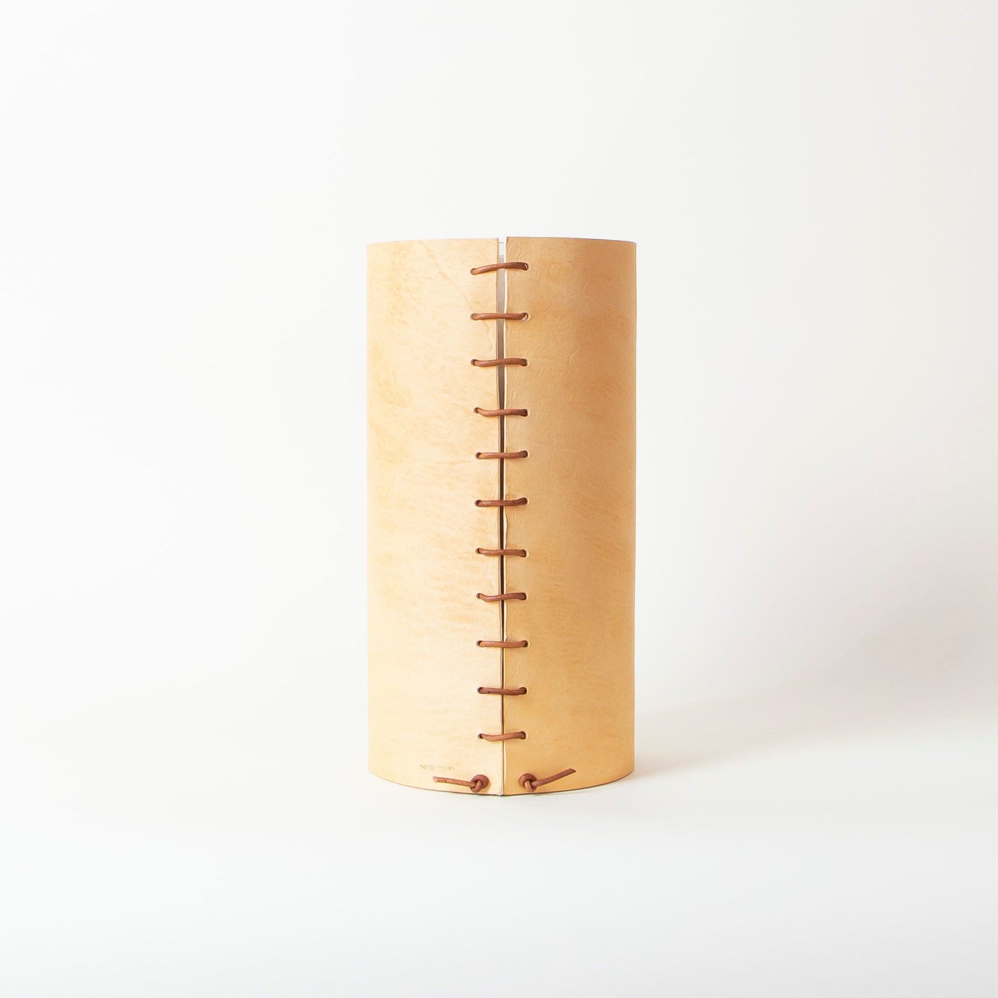 Leather Wrapped Vase | Made Solid