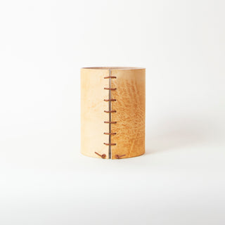 Leather Wrapped Vase | Made Solid