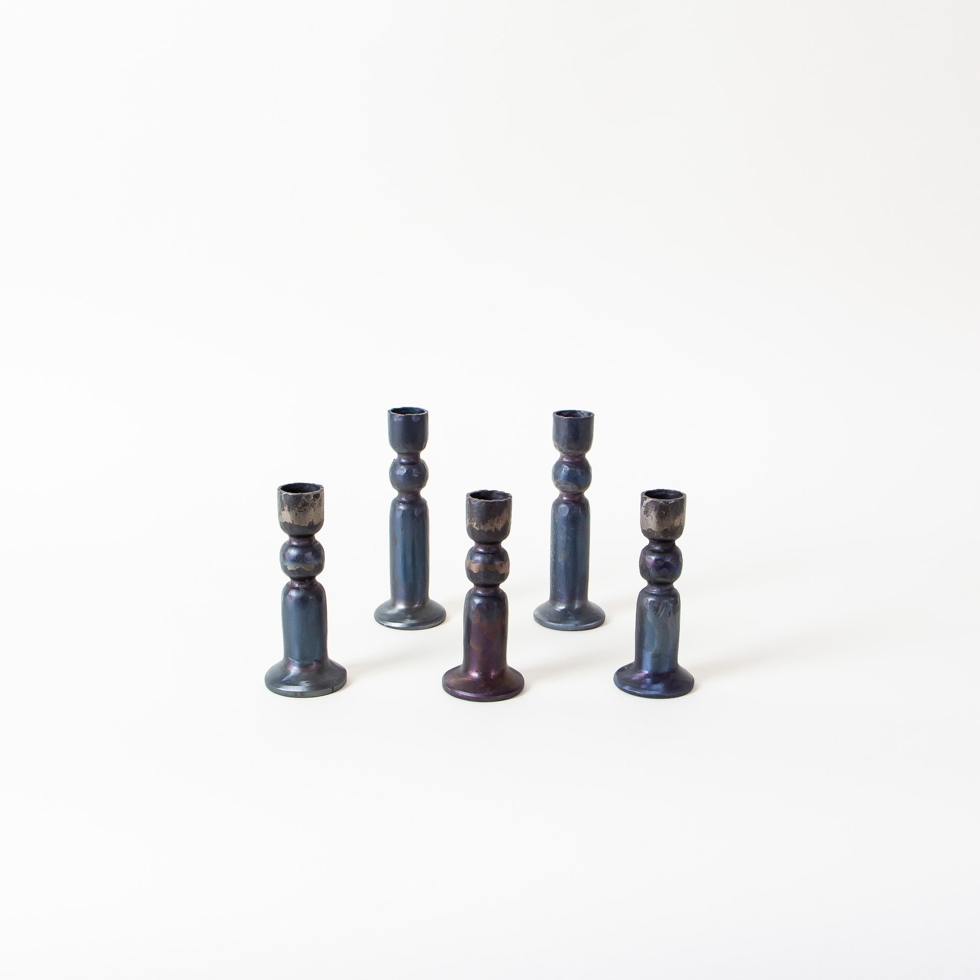 Italian Iron Candlestick Holder