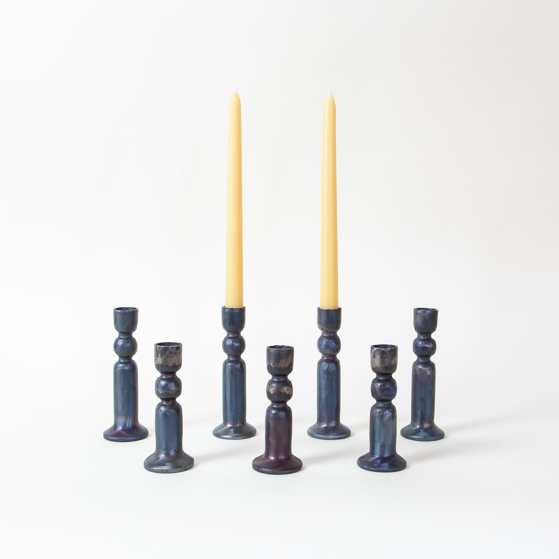 Italian Iron Candlestick Holder