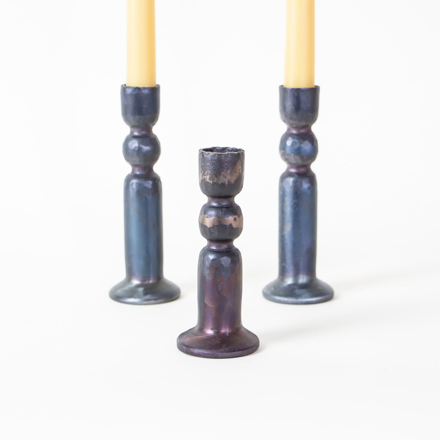 Italian Iron Candlestick Holder