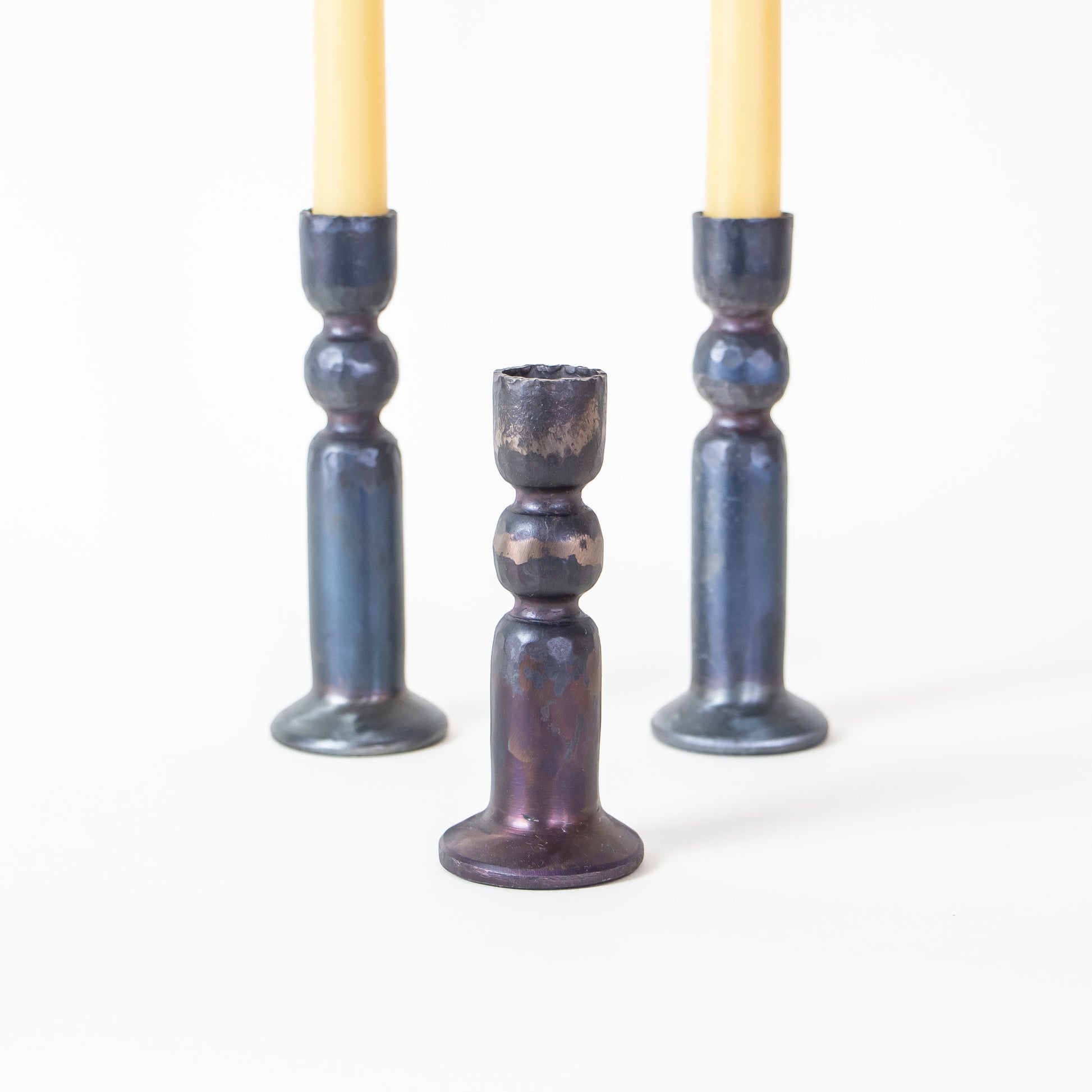 Italian Iron Candlestick Holder