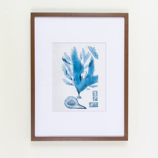 Blue Coral 1950's Lithograph