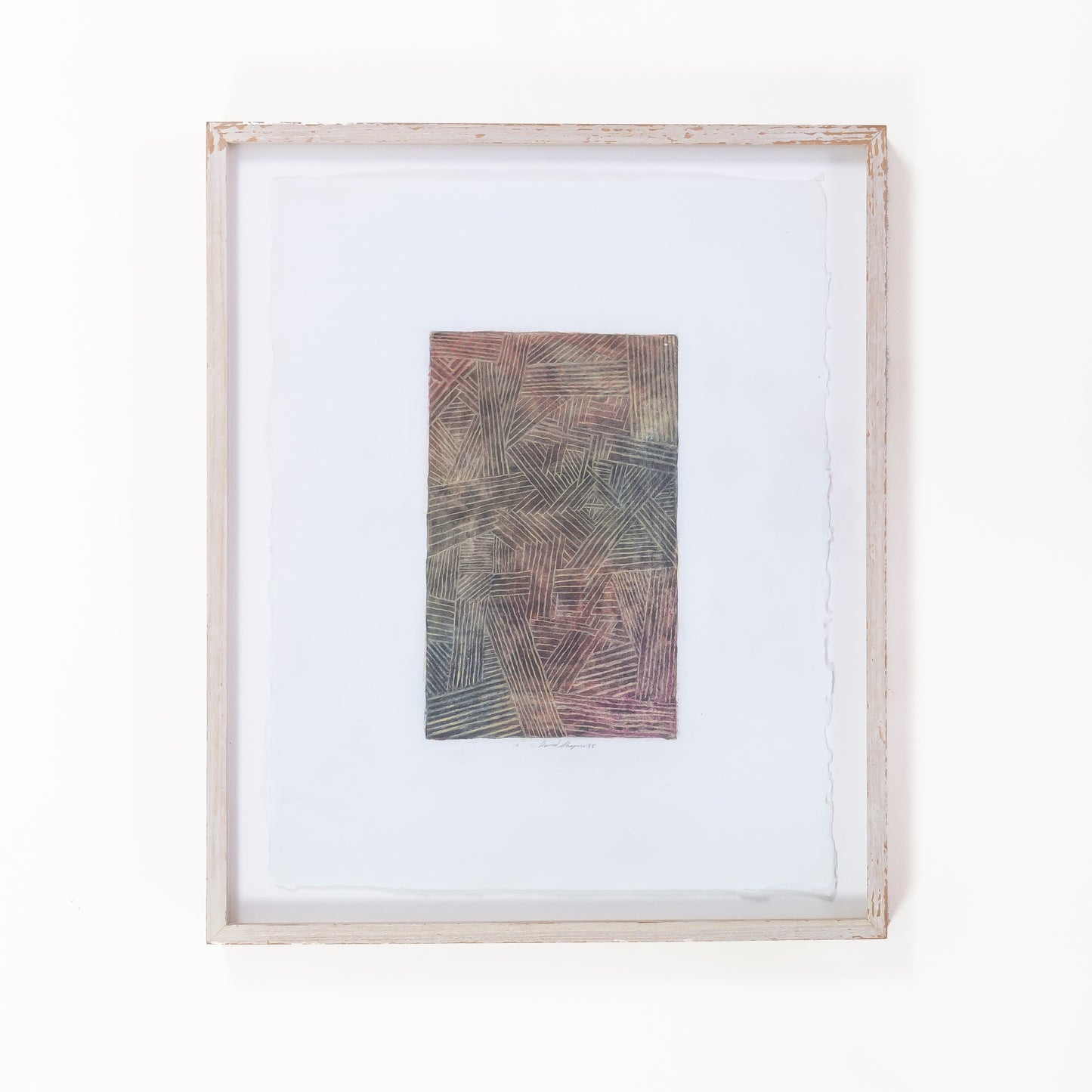 Framed art by David Shapiro 