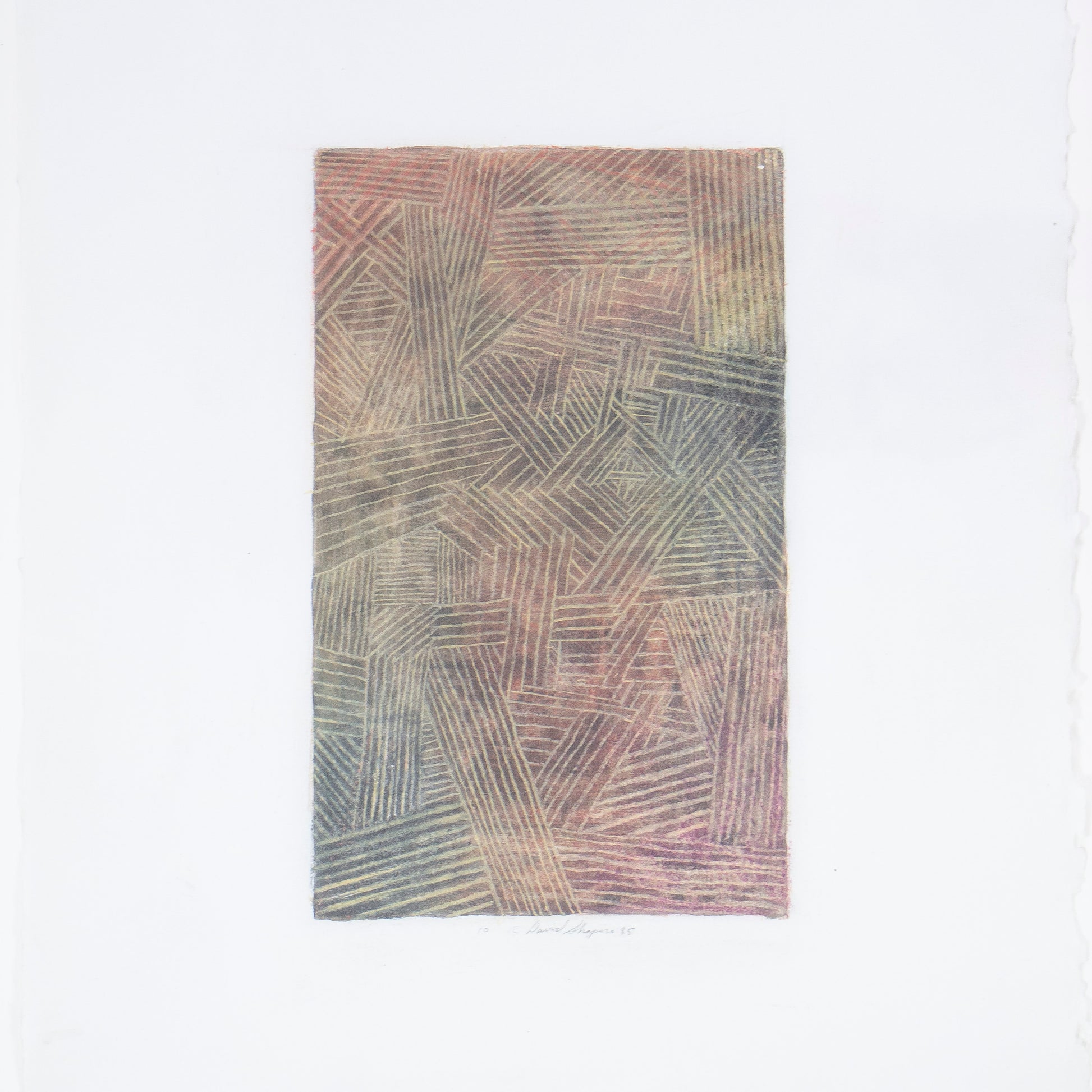 Framed art by David Shapiro 